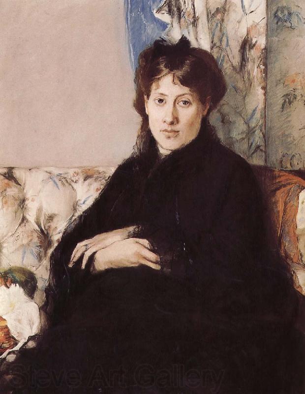 Berthe Morisot Artist-s sister Norge oil painting art
